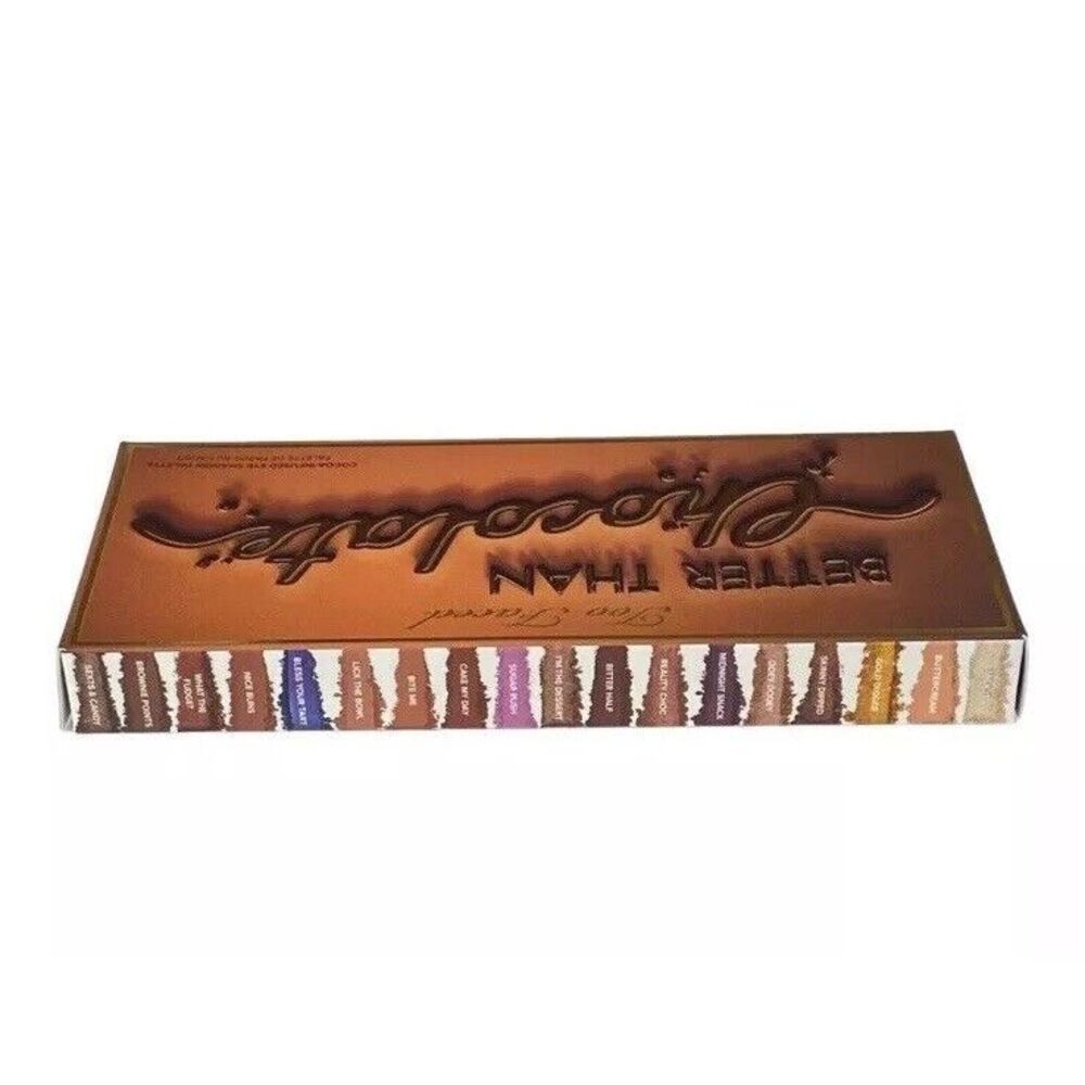 Too Faced Better Than Chocolate Eyeshadow Palette 18 Shades NIB - Picture 4 of 8